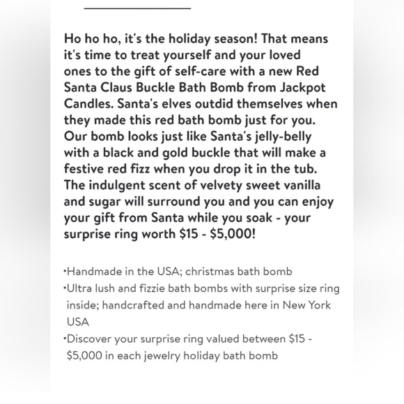 Jackpot Bath Bomb Set Lump of Coal And Santa - Picture 7 of 8